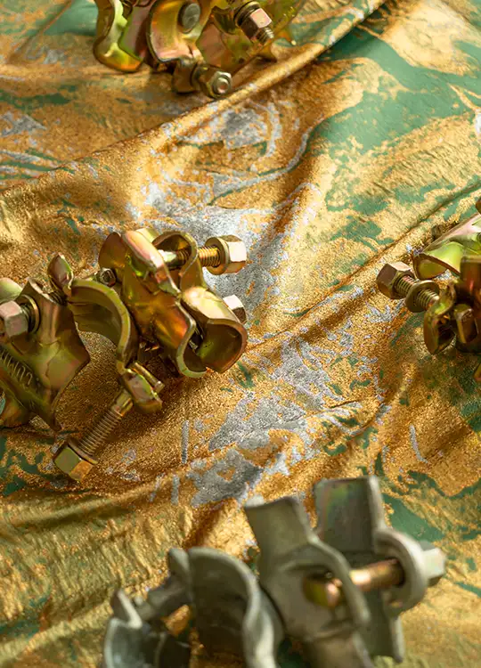 High-quality silk fabrics for furnishing